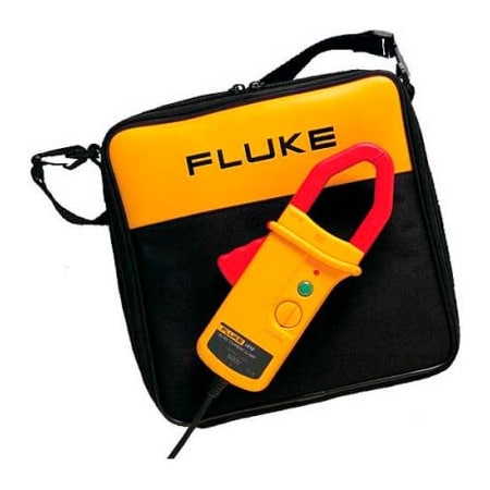 Fluke i410-KIT AC/DC Current Clamp & Carry Case Kit, 400A AC/DC rms, Zippered Vinyl Carry Case I410-KIT